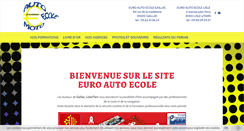 Desktop Screenshot of euro-auto-ecole.com